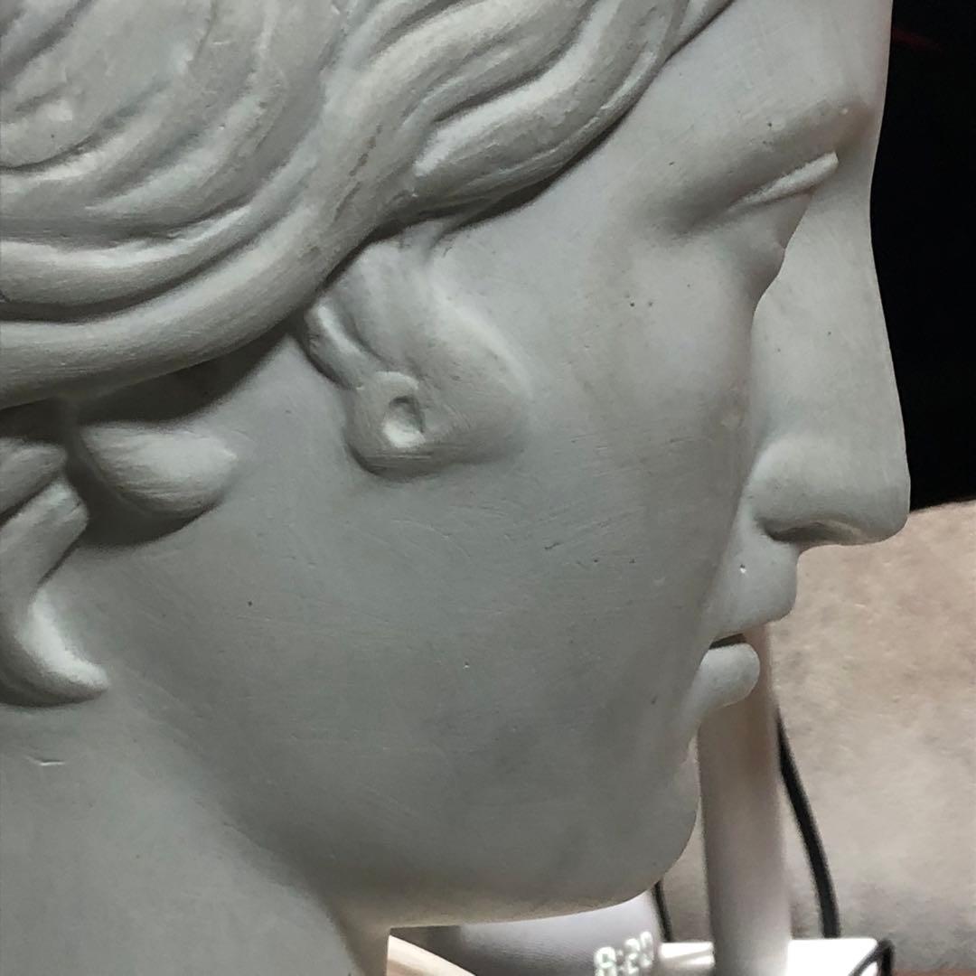 石膏像 ギリシャの少女胸像 デッサン オブジェ レンダリング資料