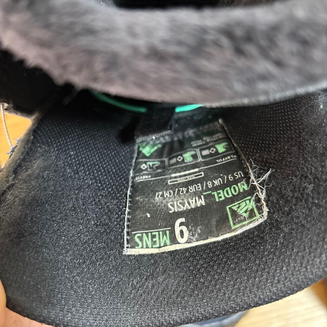 K2 Maysis ダブルBOA スノーボードブーツ メンズ 27cm 青系