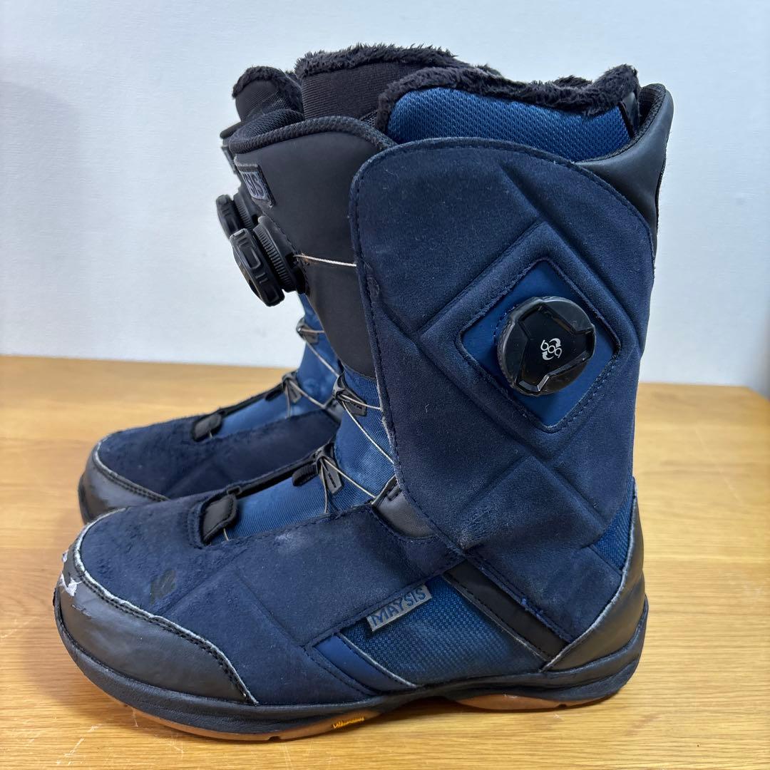 K2 Maysis ダブルBOA スノーボードブーツ メンズ 27cm 青系