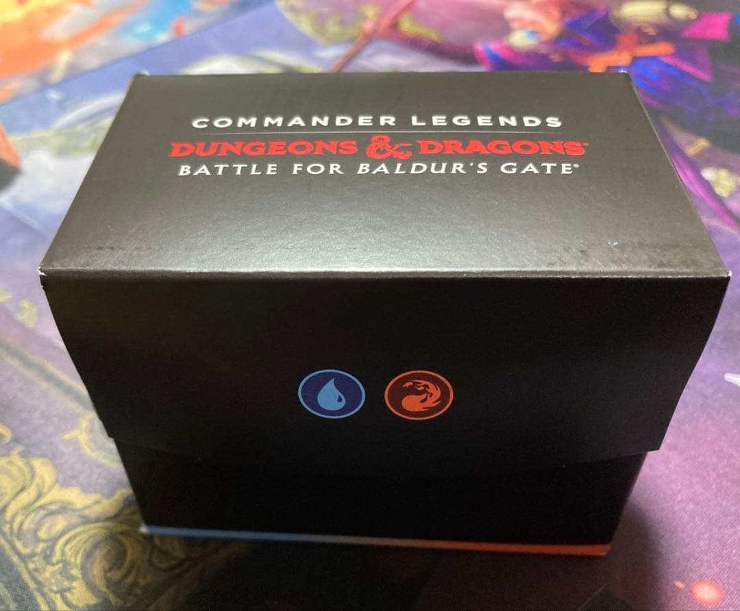 MTG ドラゴンの降下　バルダーズゲート 統率者デッキ　開封済