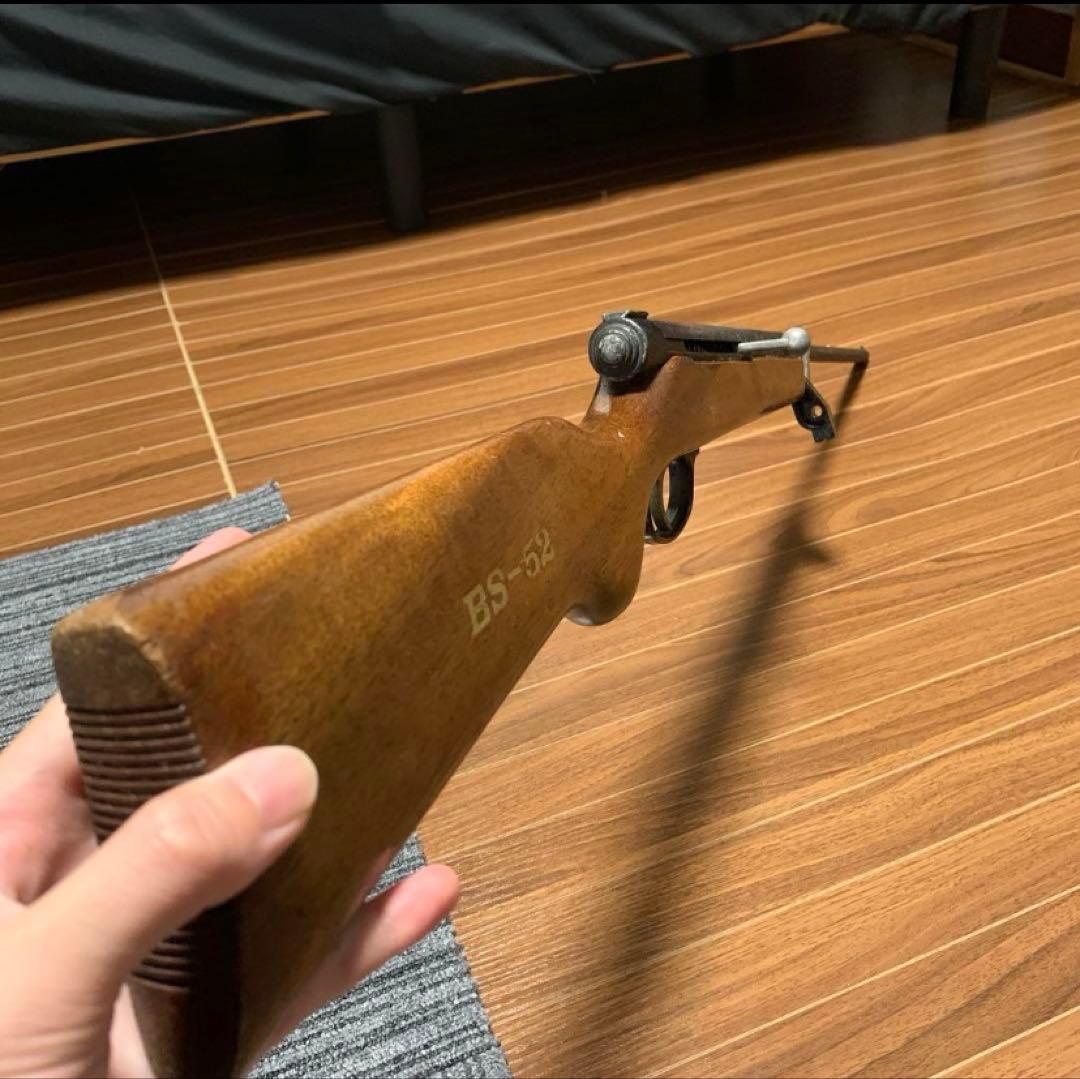 啓平社 BS-52 つづみ弾式 射的銃 玩具 昭和レトロ ジャンク 空気銃
