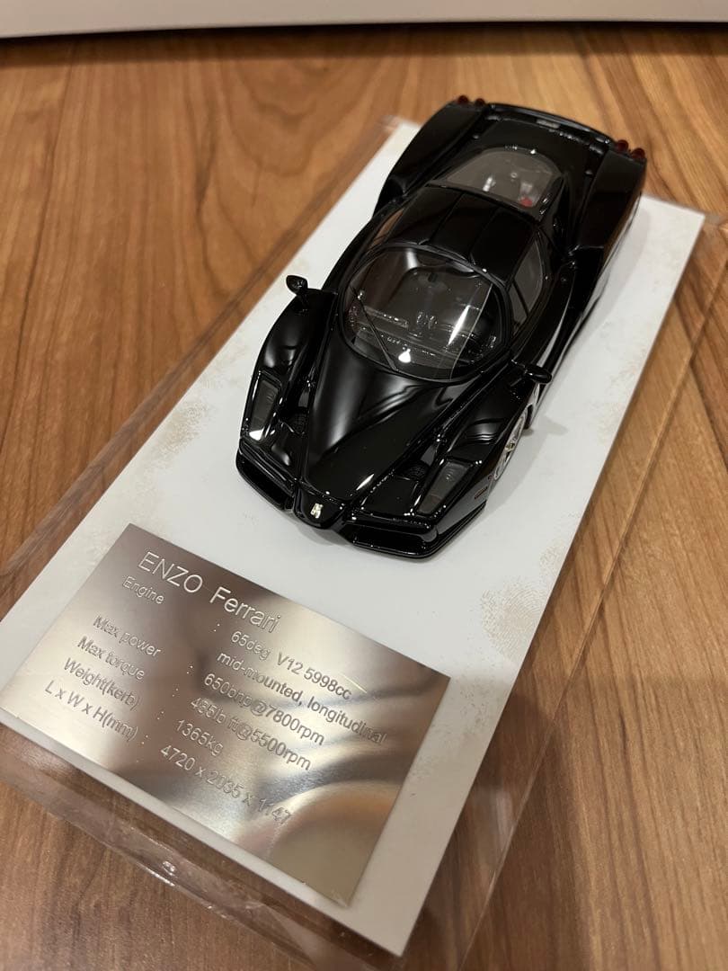 Davis&Giovanni エンツォ　フェラーリ　1/43 ブラック
