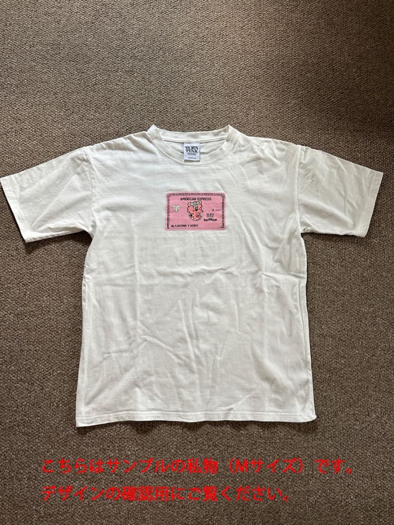 BLACKPINK ”BORN PINK Pop-Up” Tシャツ S 白