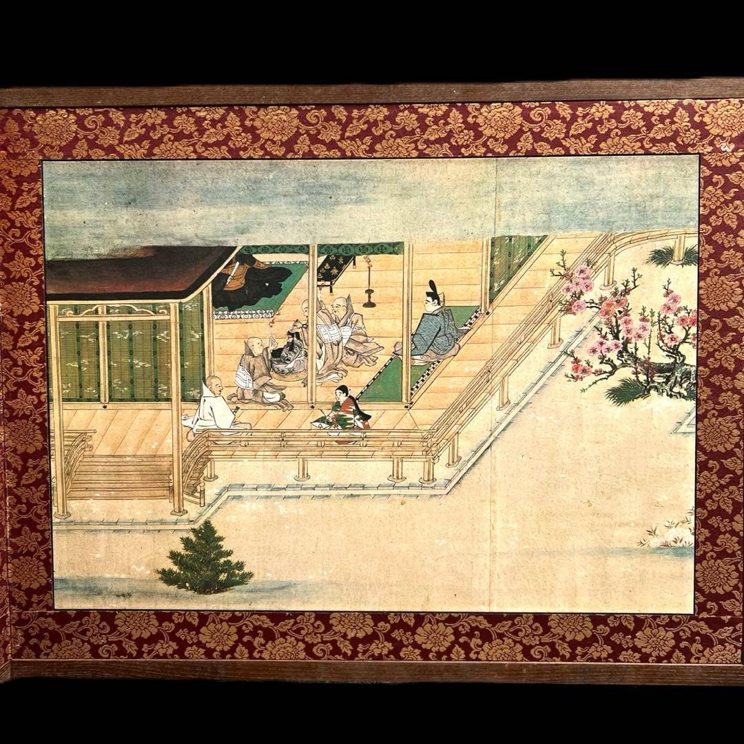 2121 屏風「本願寺聖人伝絵」 浄土真宗 重要文化財