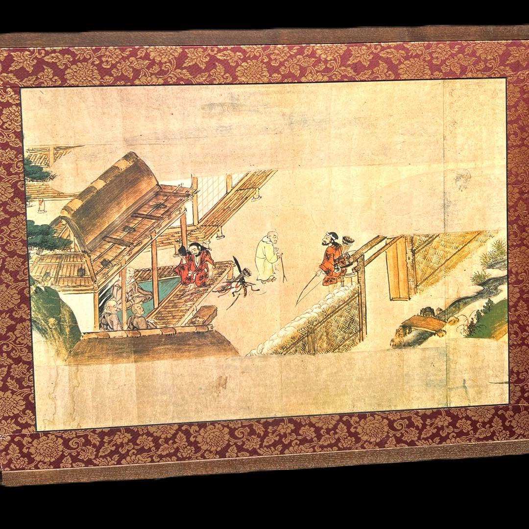 2121 屏風「本願寺聖人伝絵」 浄土真宗 重要文化財