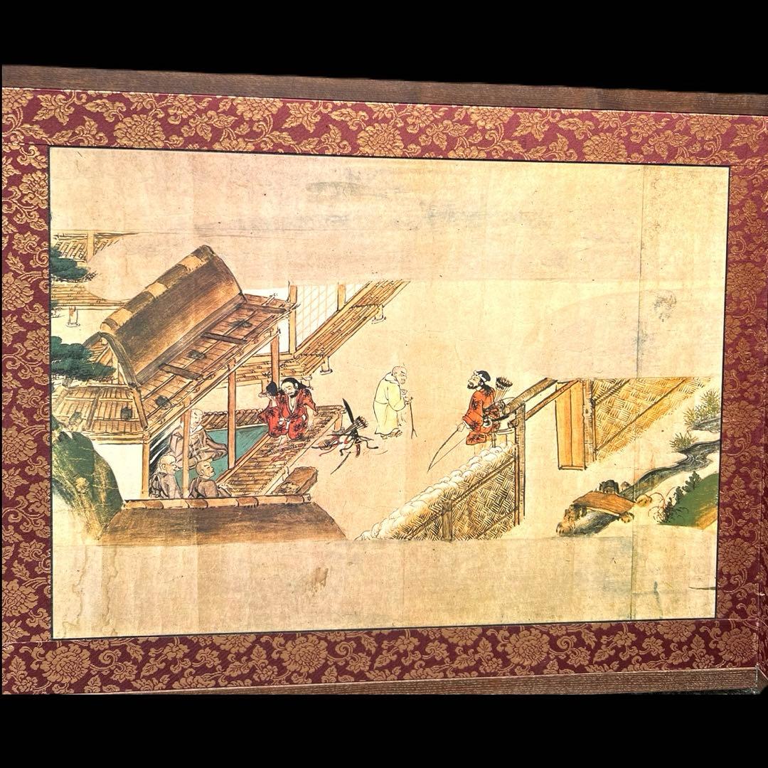 2121 屏風「本願寺聖人伝絵」 浄土真宗 重要文化財