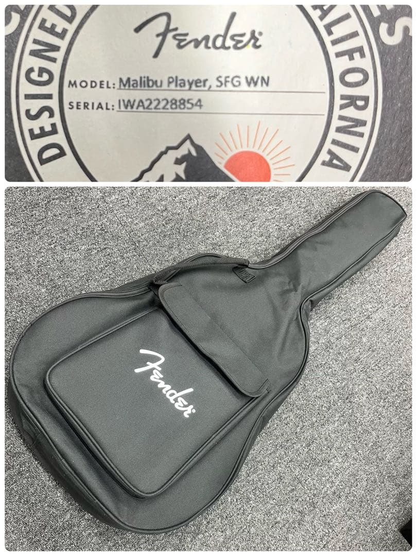【11538】Fender Malibu Player エレアコグリーン