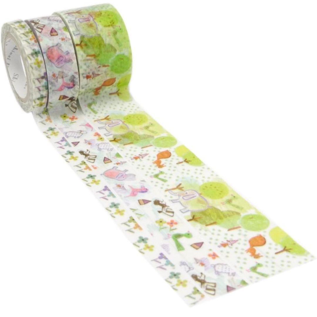 カトウシンジ マスキングテープ 廃盤 マステ