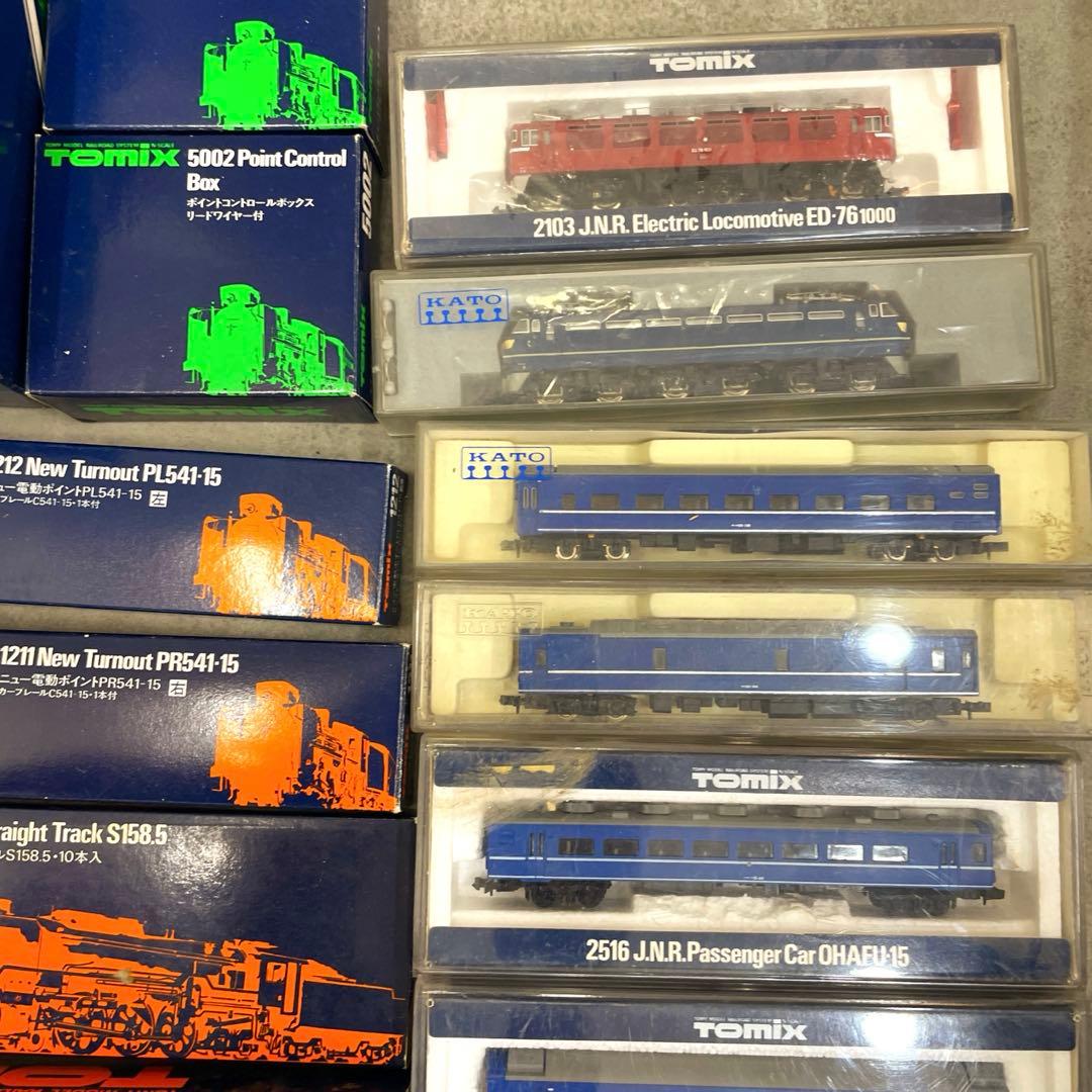 TOMIX ED76 1000 電気機関車と客車セット