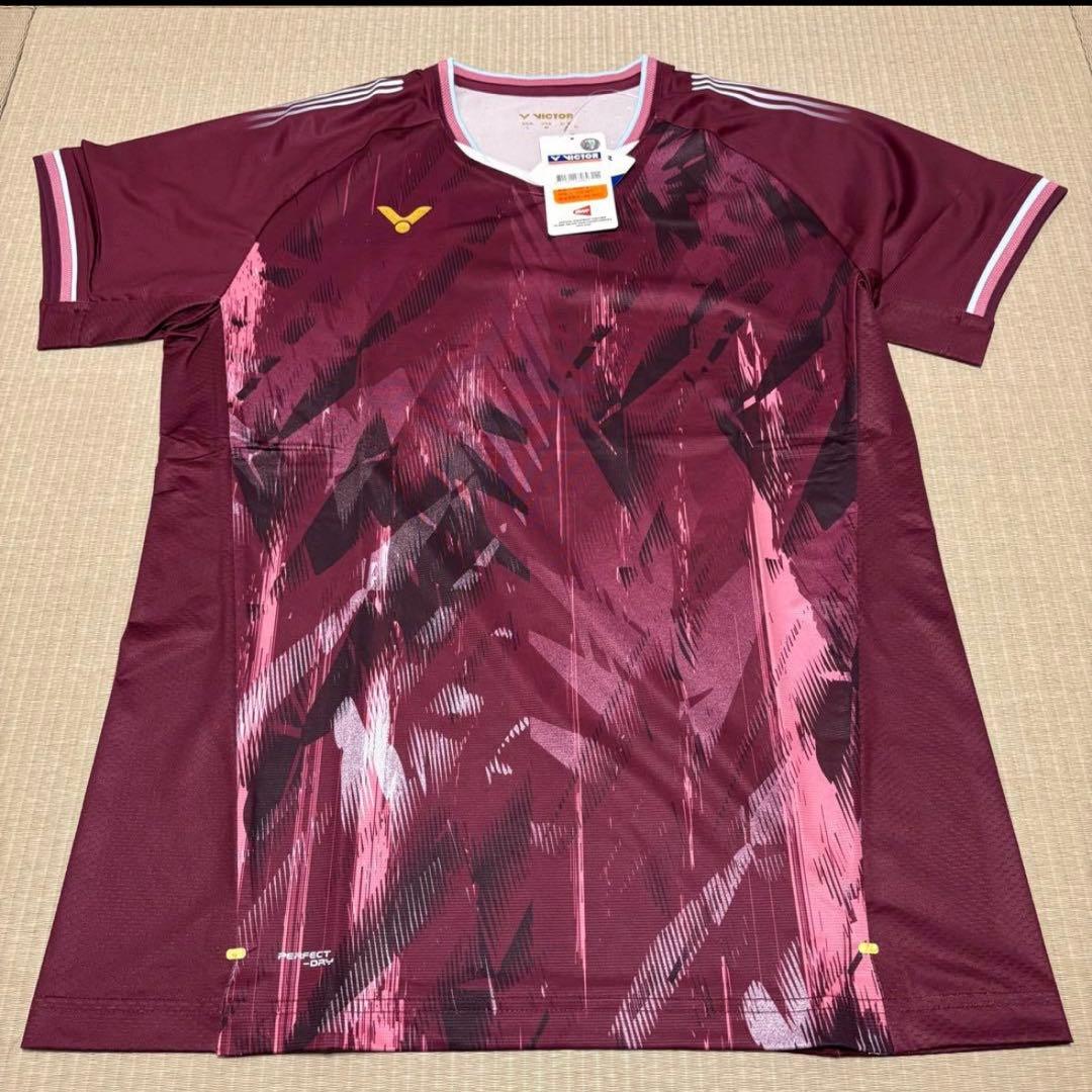 【奈良岡功大モデル】victorゲームウェア　Lサイズヨネックスバドミントン12