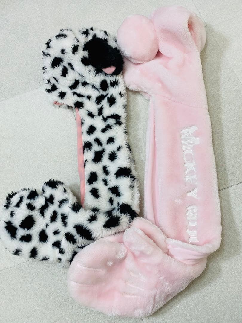 【極美品】Disney ファンキャップ マフラー 2個セット