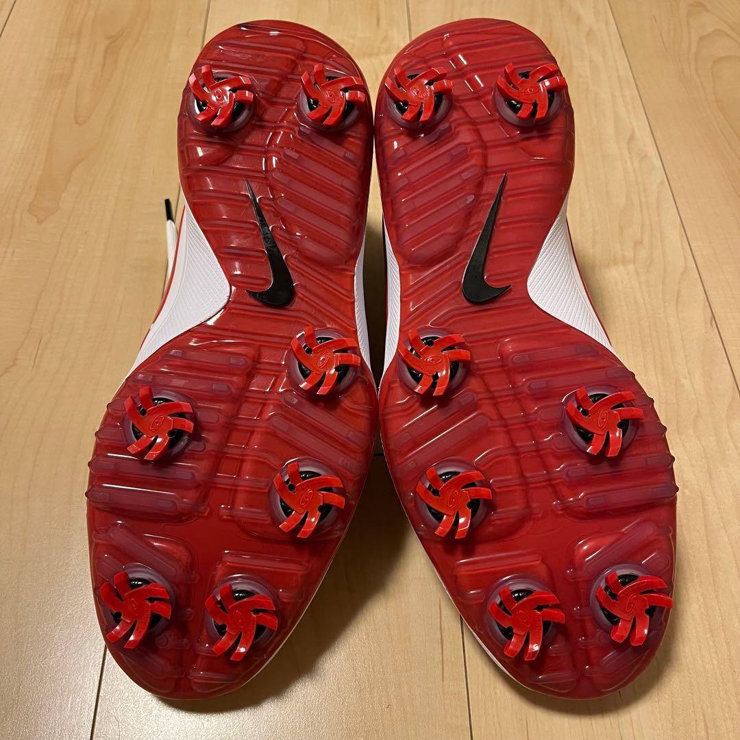 NIKE(ナイキ)ゴルフシューズ　リアクトヴェイパー2 【26.5】　白/赤