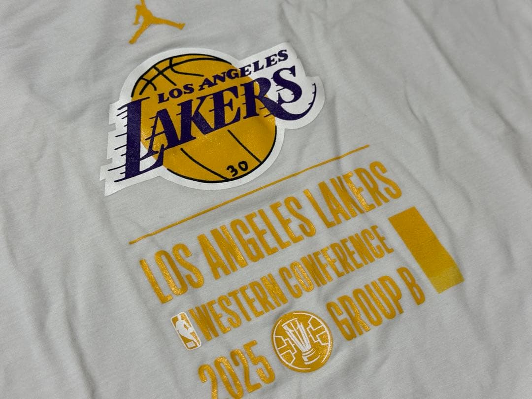 ジョーダンレイカーズTournament選手支給品UsedロングTシャツLサイズ