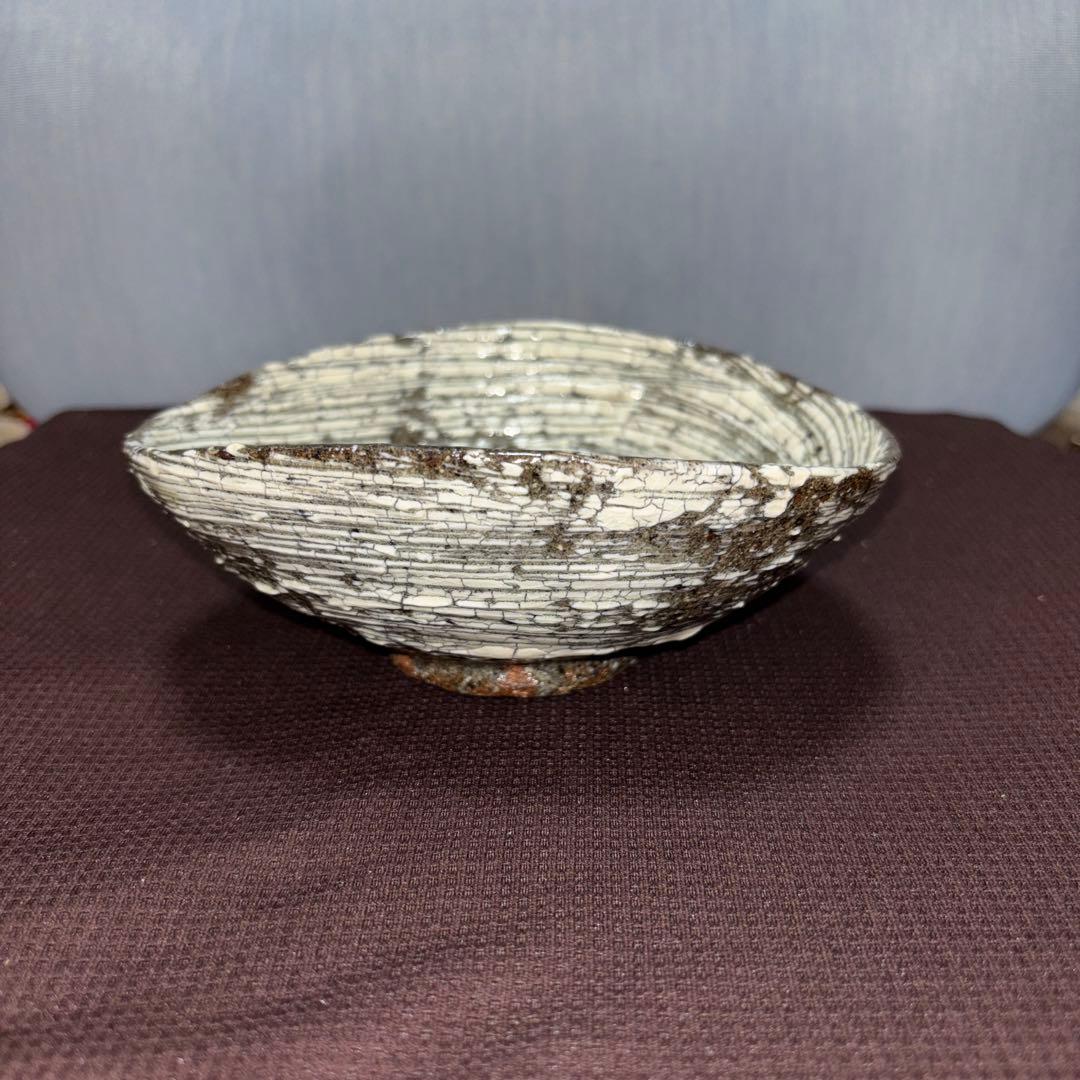 中川自然坊　刷毛目茶碗