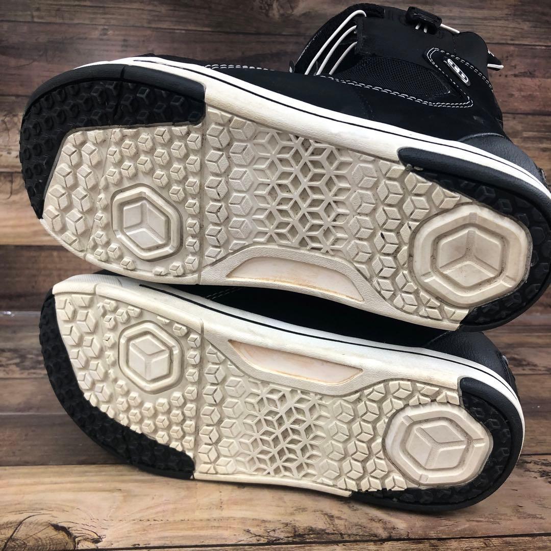 【美品】DEELUXE ID 5.2スノーボードブーツ ブラック 26.5cm