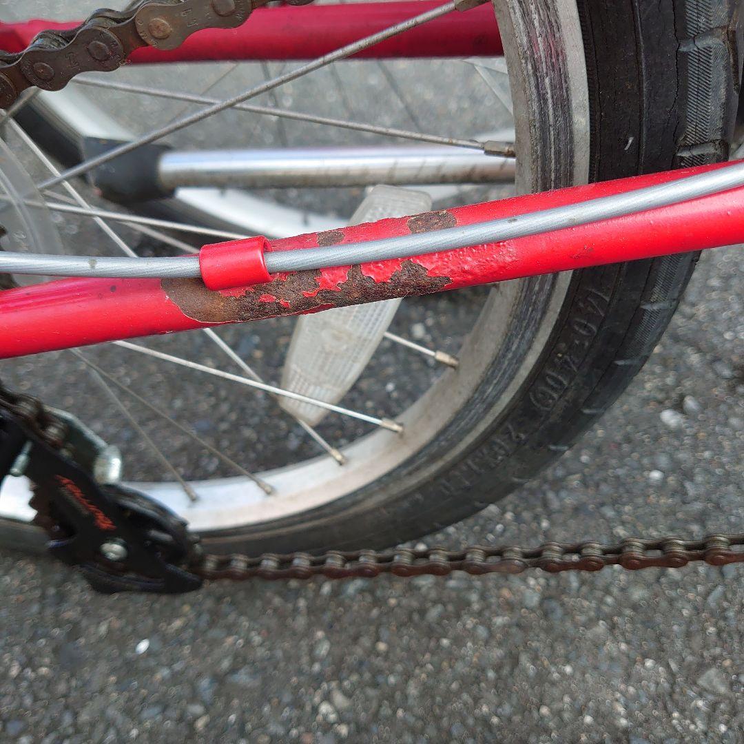 DAHON Boardwalk 20インチ レッド　ダホン