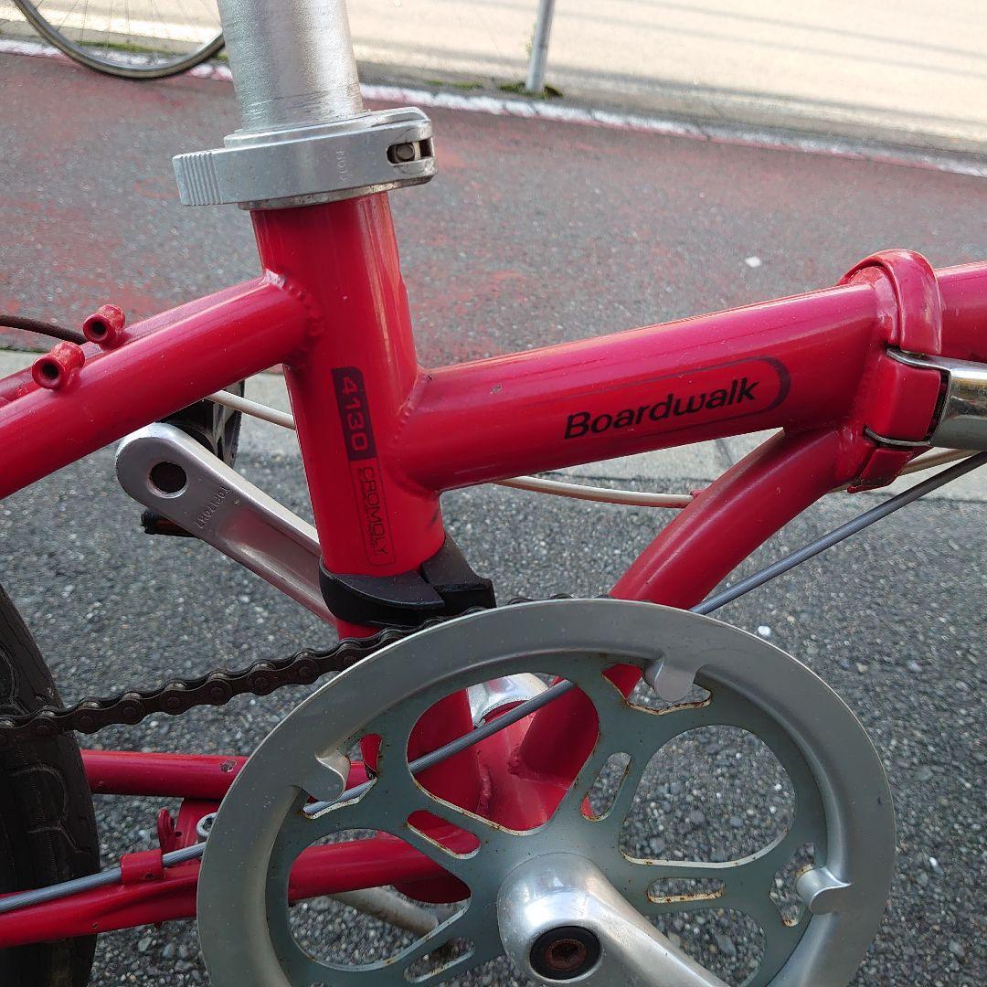 DAHON Boardwalk 20インチ レッド　ダホン