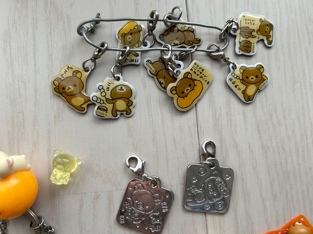 リラックマ　コリラックマ　キイロイトリ　ストラップ　伊藤園　おーいお茶