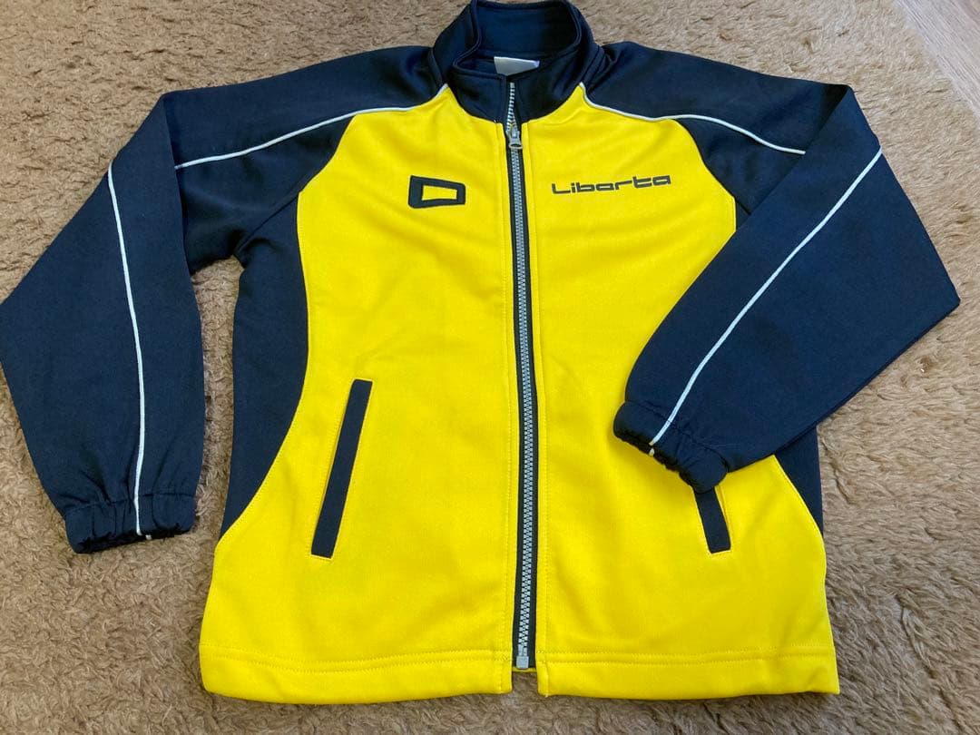 Liberta ジャージ イエロー/ネイビー　130 サッカー
