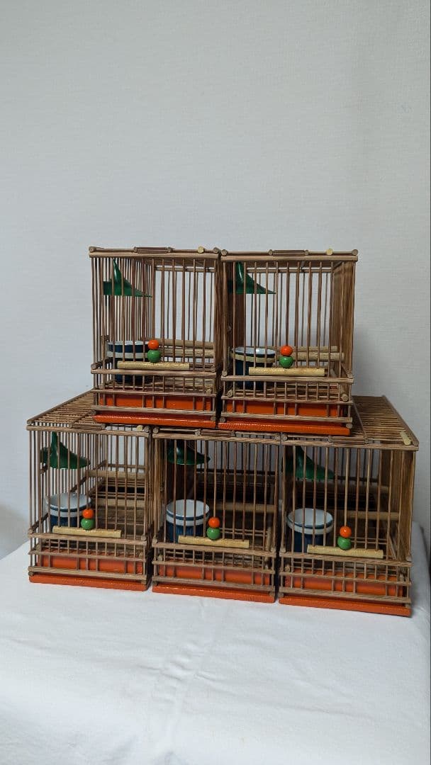 みか。めじろ籠　５セット