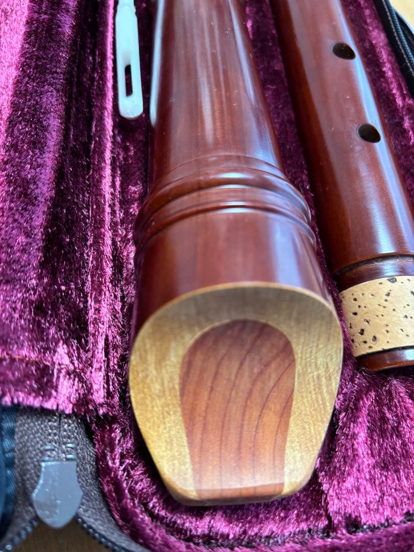 【現状渡し／音出し未確認】ヤマハ テナーリコーダー ケース付