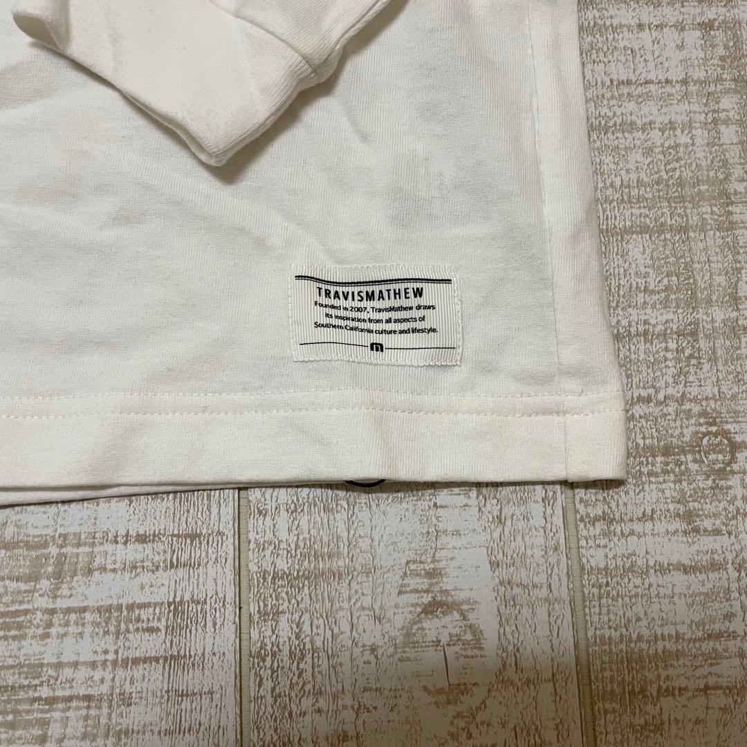 新品 キャロウェイ トラヴィスマシュー モック 胸ポケット ホワイト Mサイズ