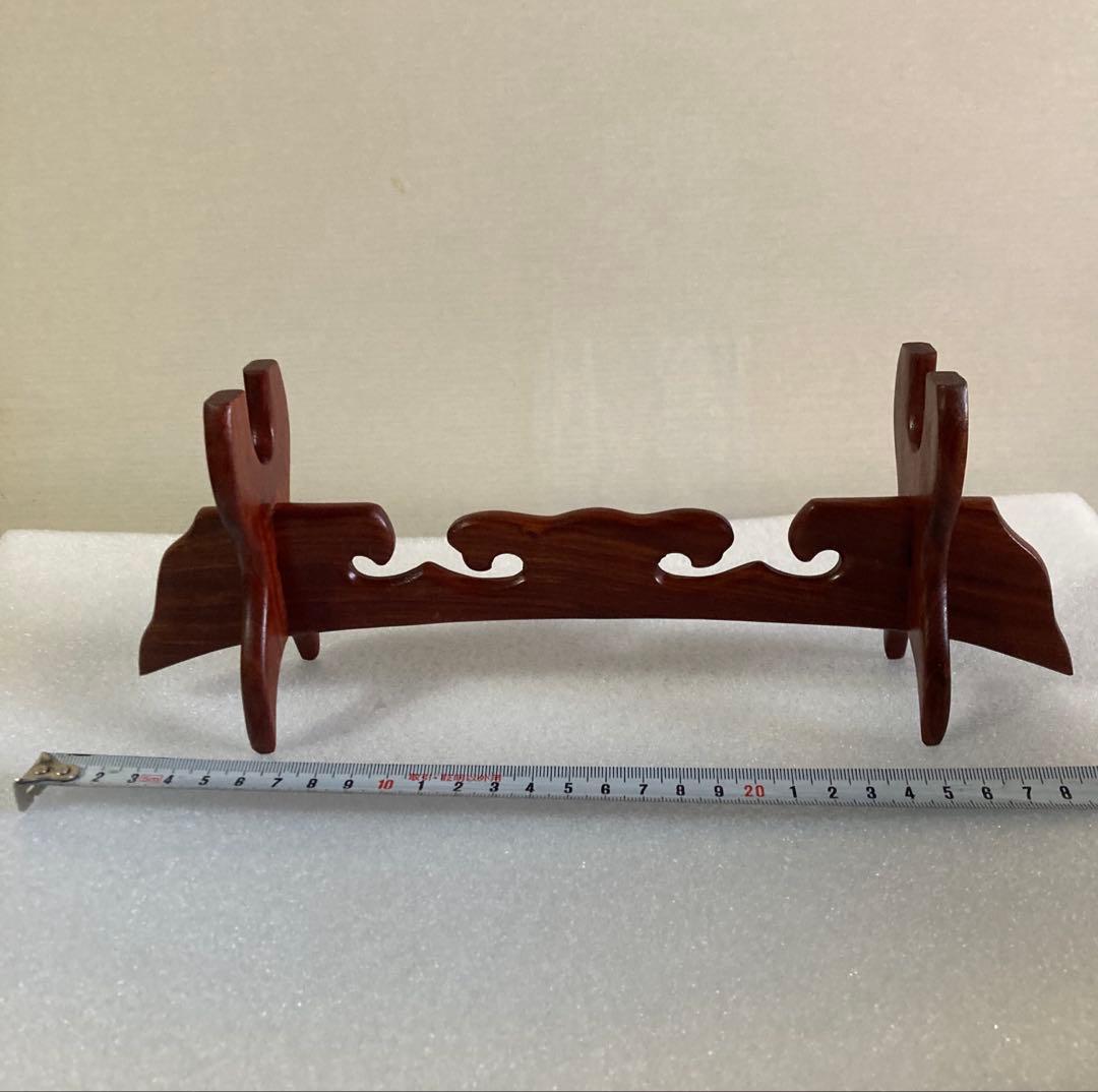 象牙台 木製 火縄銃 刀掛け 武具 日本刀 台 飾り台