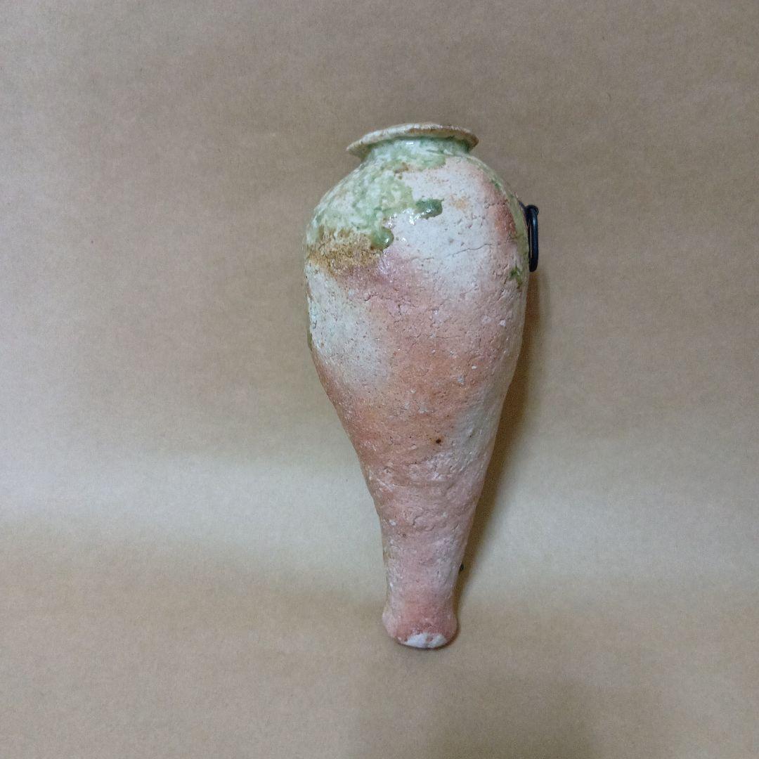 茶道具　信楽焼掛花入