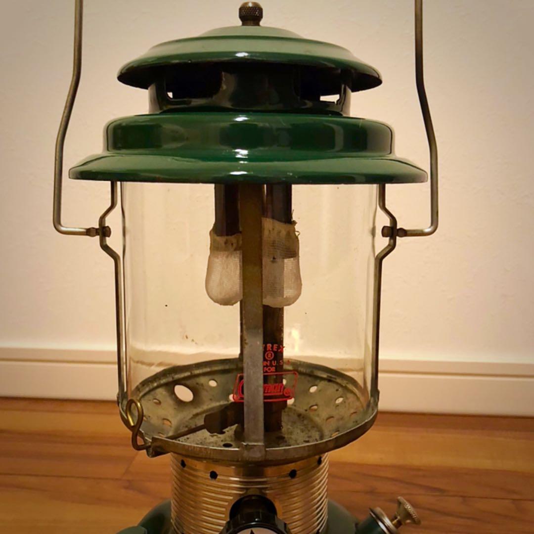 【1971年1月製造】 コールマンビンテージ ランタン220F クラムシェル付き