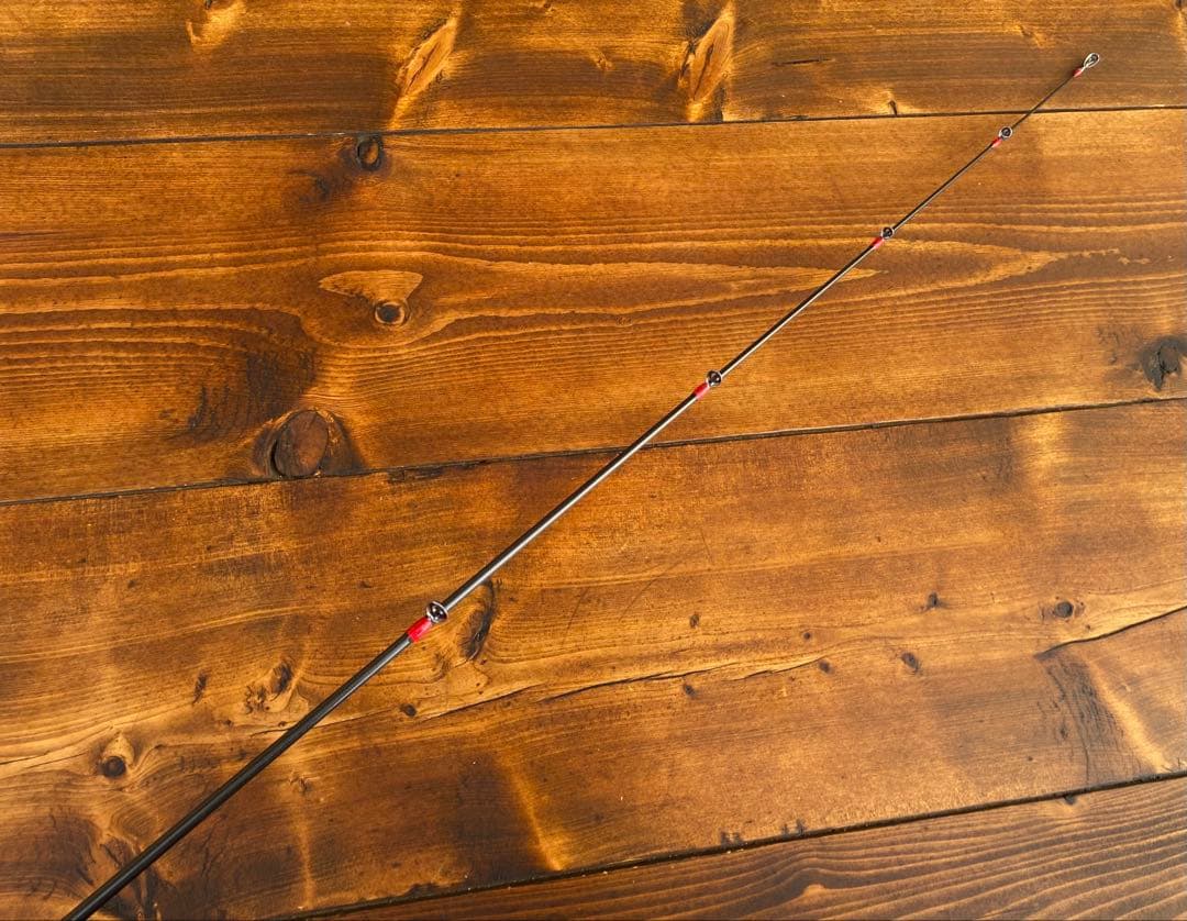 バス釣りセット　2ピースロッド　6ft バスロッド　ベイトロッド　カーボンロッド