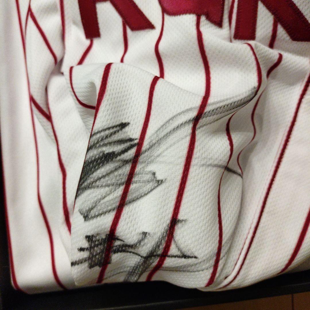 楽天イーグルス岡島豪郎選手EAGLESUMMER2016実使用ユニフォームサイン