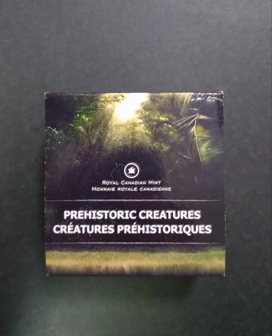 カナダ 25セント 2013年 モササウルス科ティロサウルス【最後の1枚】
