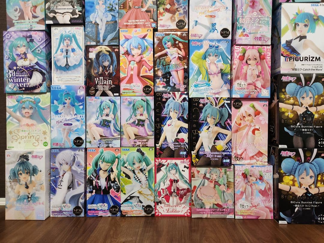 初音ミクコレクション『47個』美少女系フィギュア未開封品　色々シリーズかぶりなし
