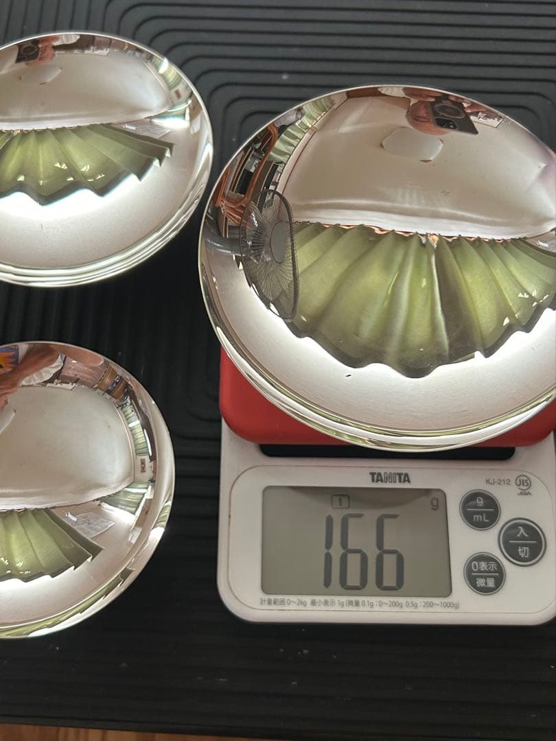 純銀 杯　天賞堂　３枚セット　371g