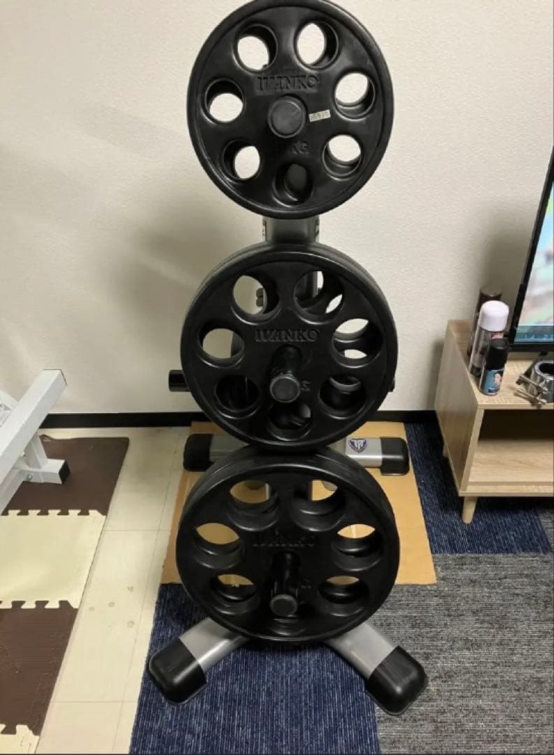 IVANKO プレート　合計107.5kg (付属品なし)