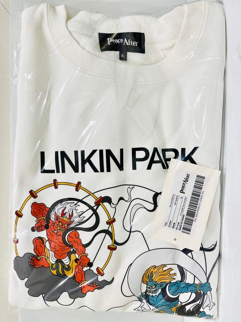 XLサイズ スウェットシャツ 風神雷神 リンキンパーク P&A