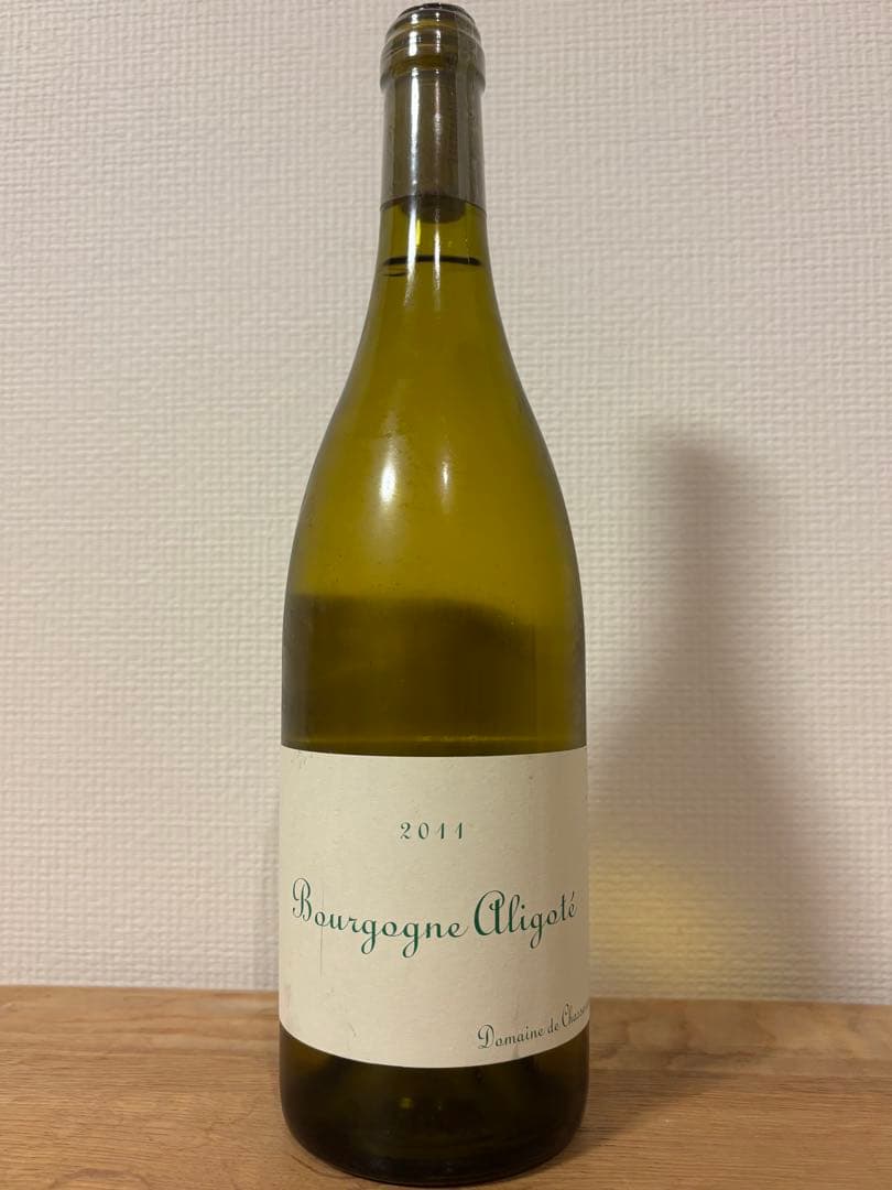 ゴブリンさま専用ドメーヌドシャソルネイ　ブルゴーニュ　アリゴテ2011