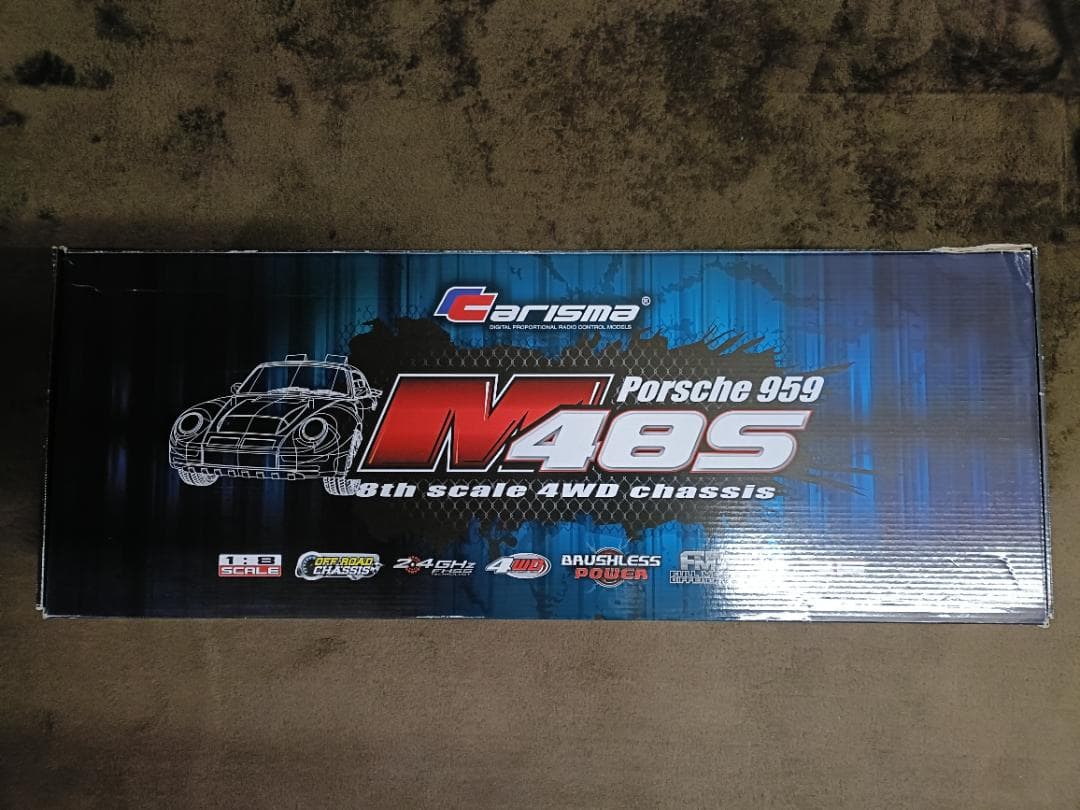 ポルシェ959 電動RCカー 1/8 4WD M48S