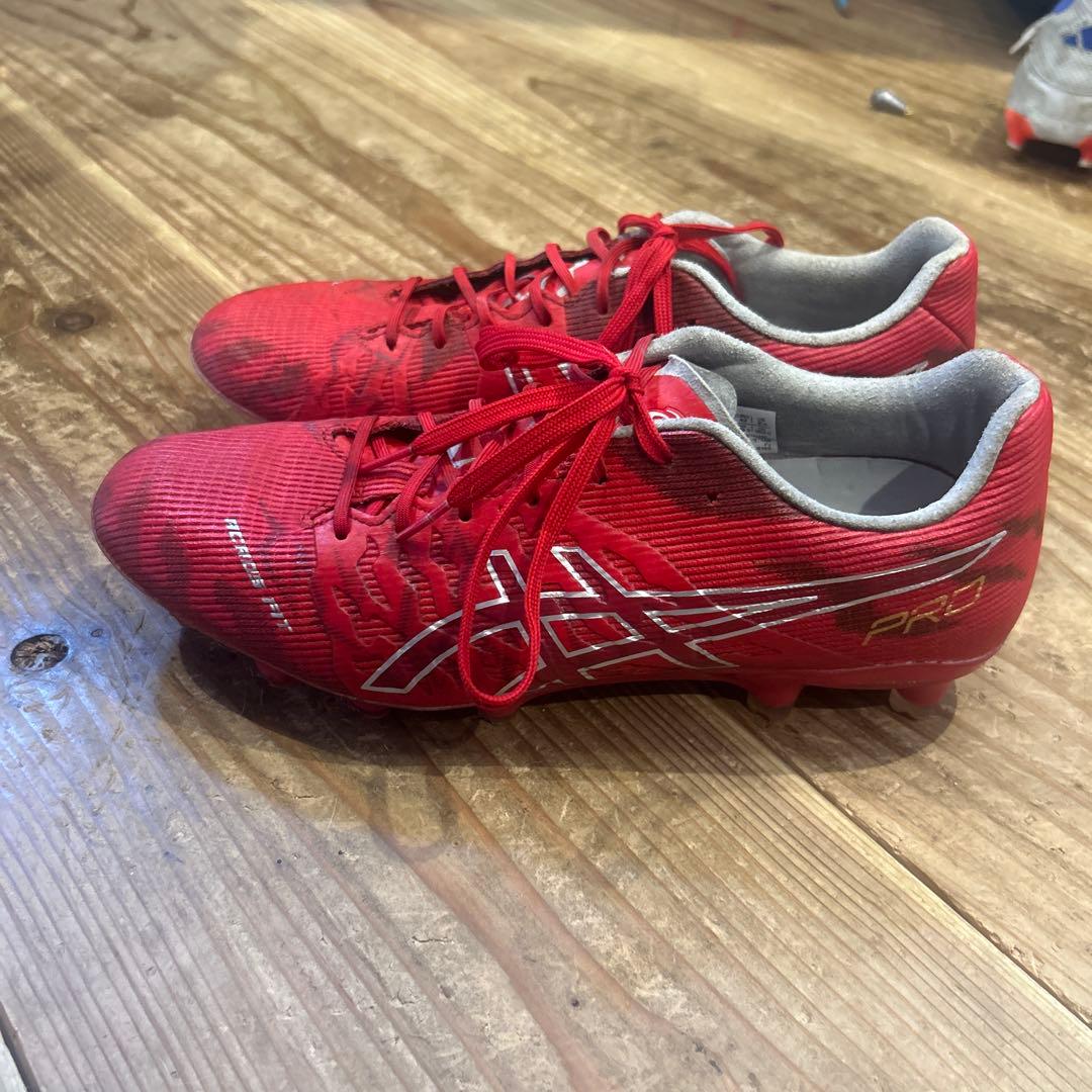 ASICS DS LIGHT acrossPRO2 サッカーシューズ レッド