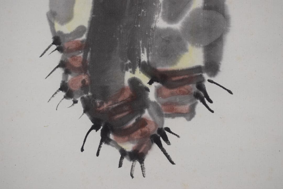 作者不詳/里芋画賛/掛軸☆宝船☆Z-498