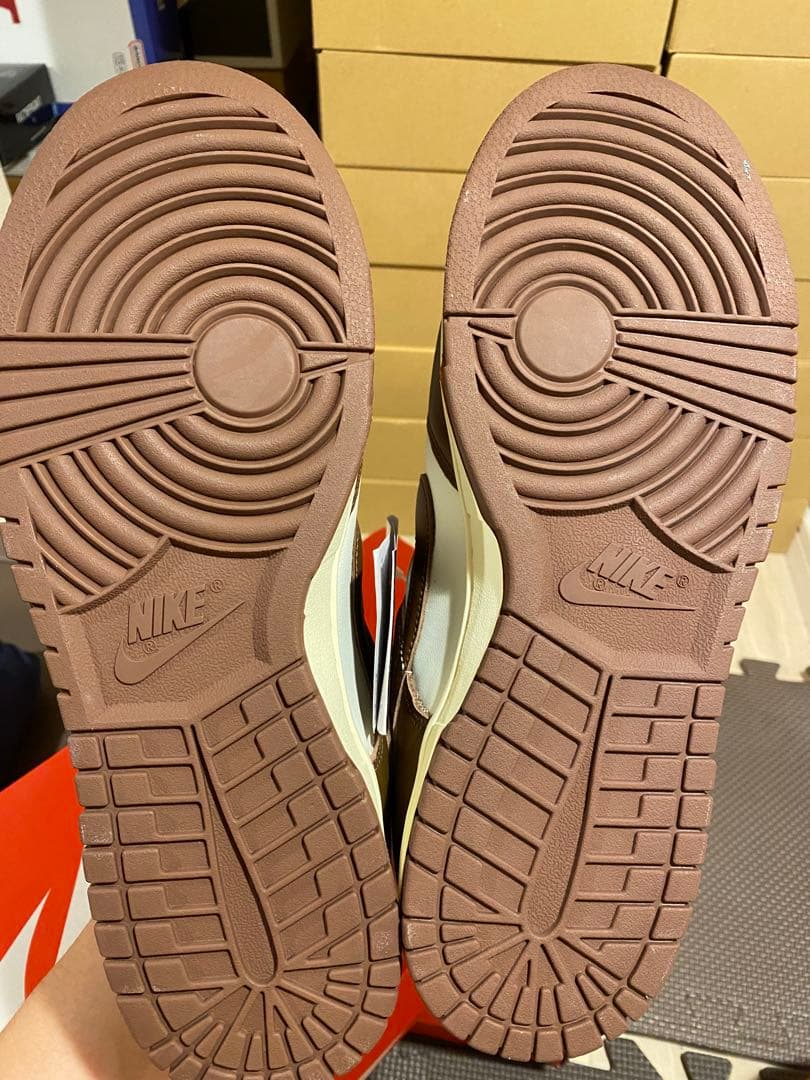 Nike Dunk ホワイト/ブラウン スニーカー