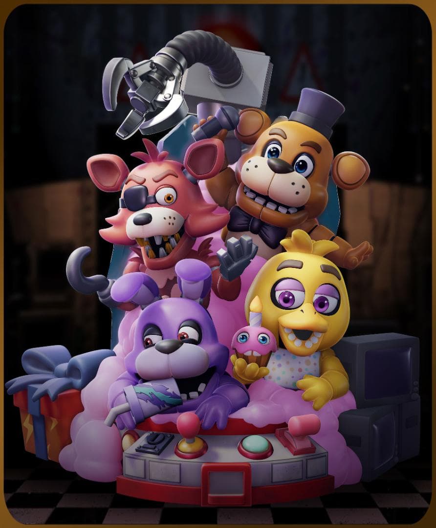 未塗装未組立 フィギュア ガレージキット ファイブナイツアットフレディーズ