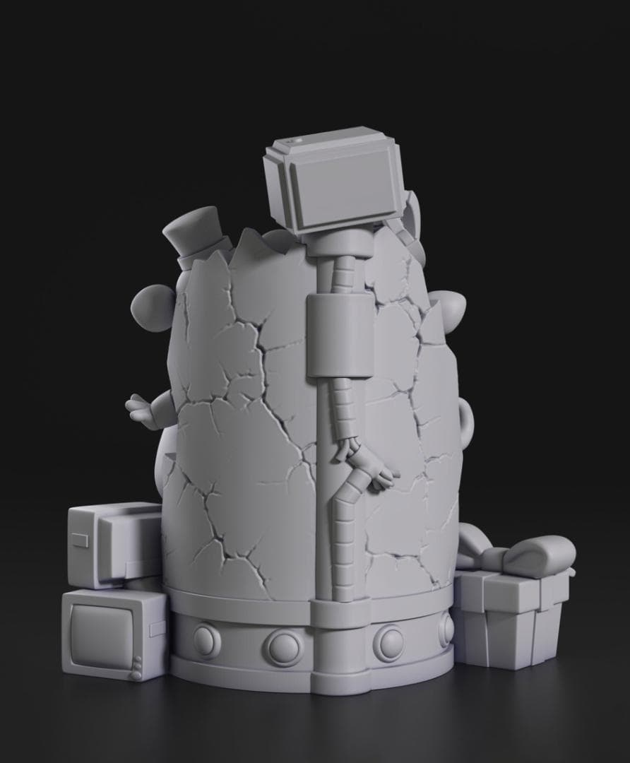 未塗装未組立 フィギュア ガレージキット ファイブナイツアットフレディーズ