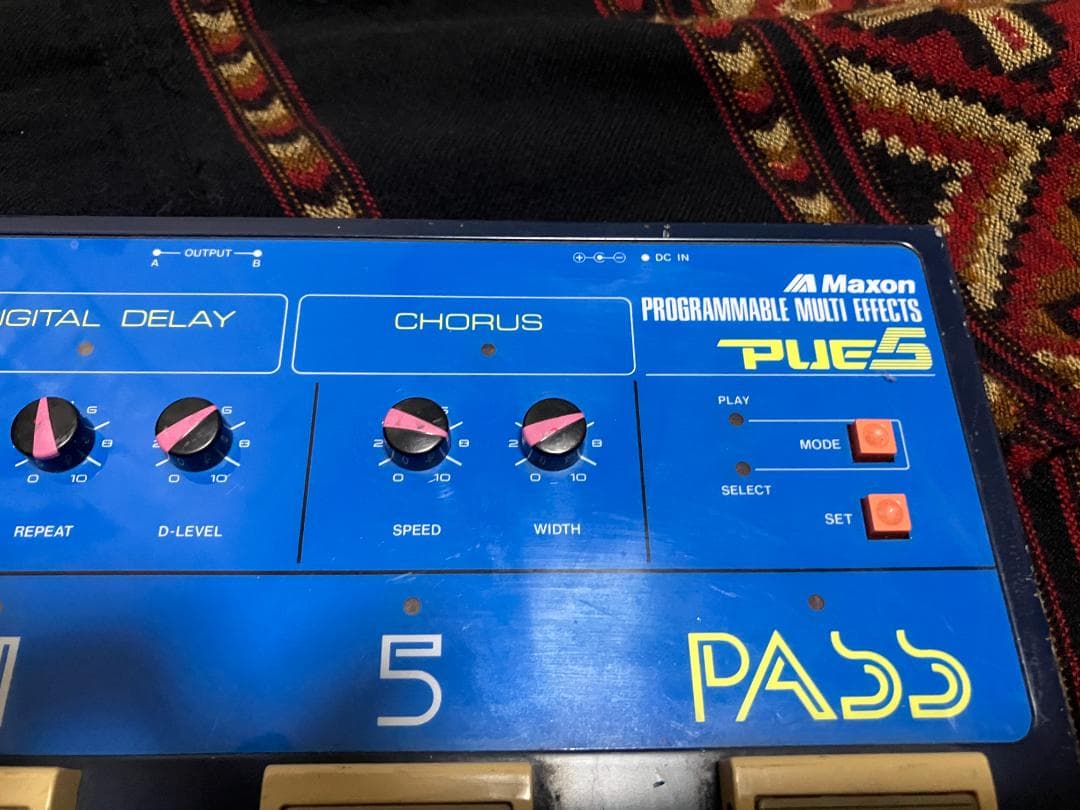 Maxon PUE-5 ギターエフェクター マルチエフェクター