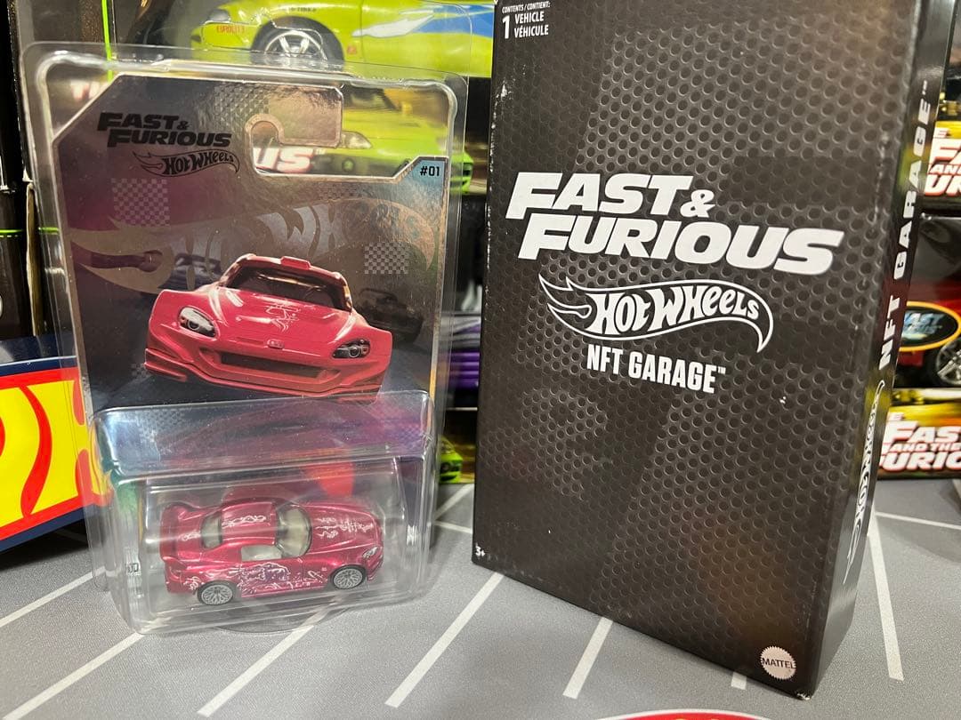 ミニカー Hotwheels FAST&FURIOUS NFT GARAGE S2000