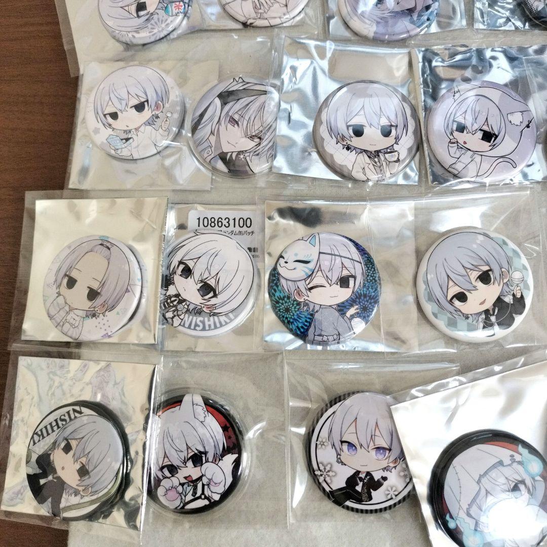 すにすてsneakerstepにしき缶バッジセット