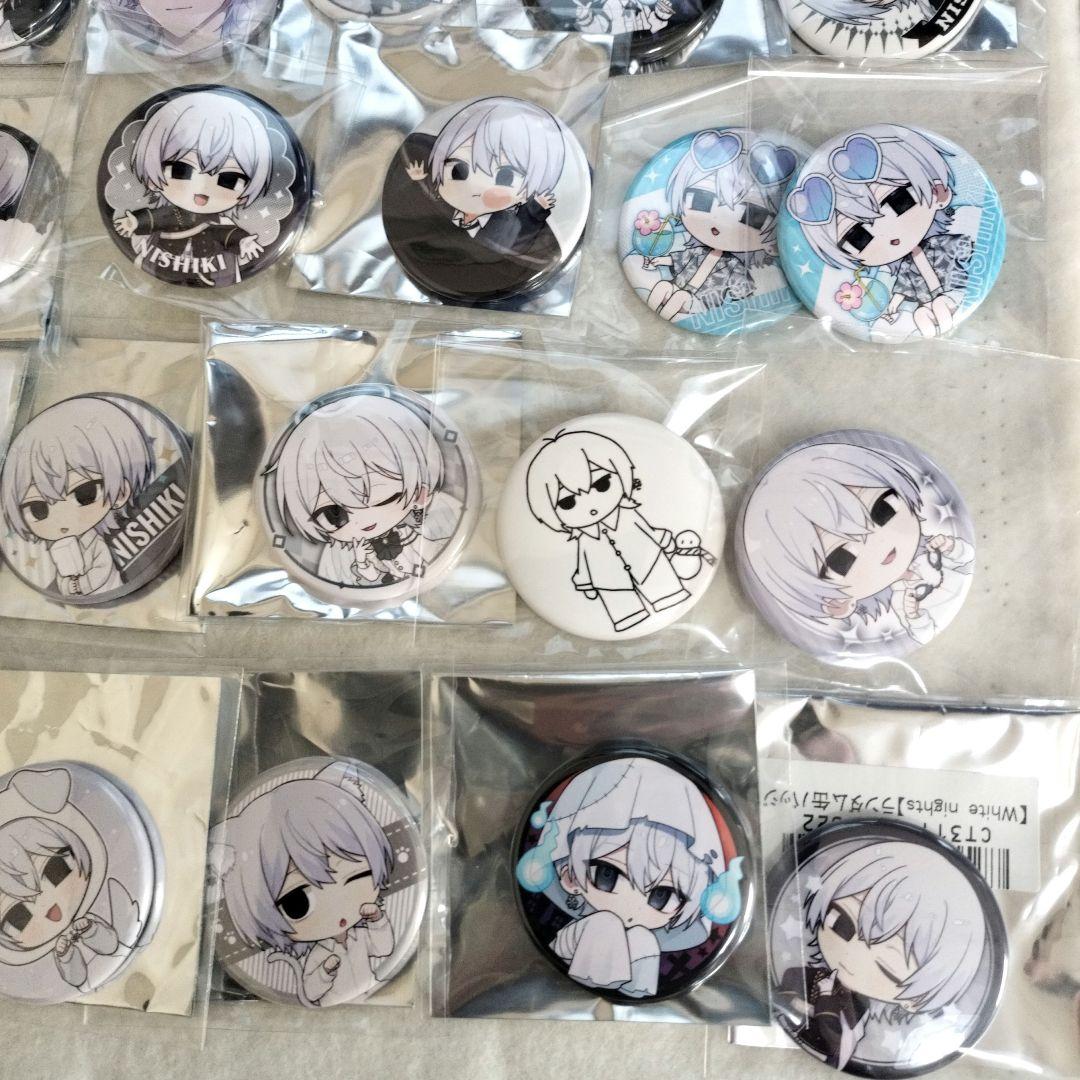 すにすてsneakerstepにしき缶バッジセット