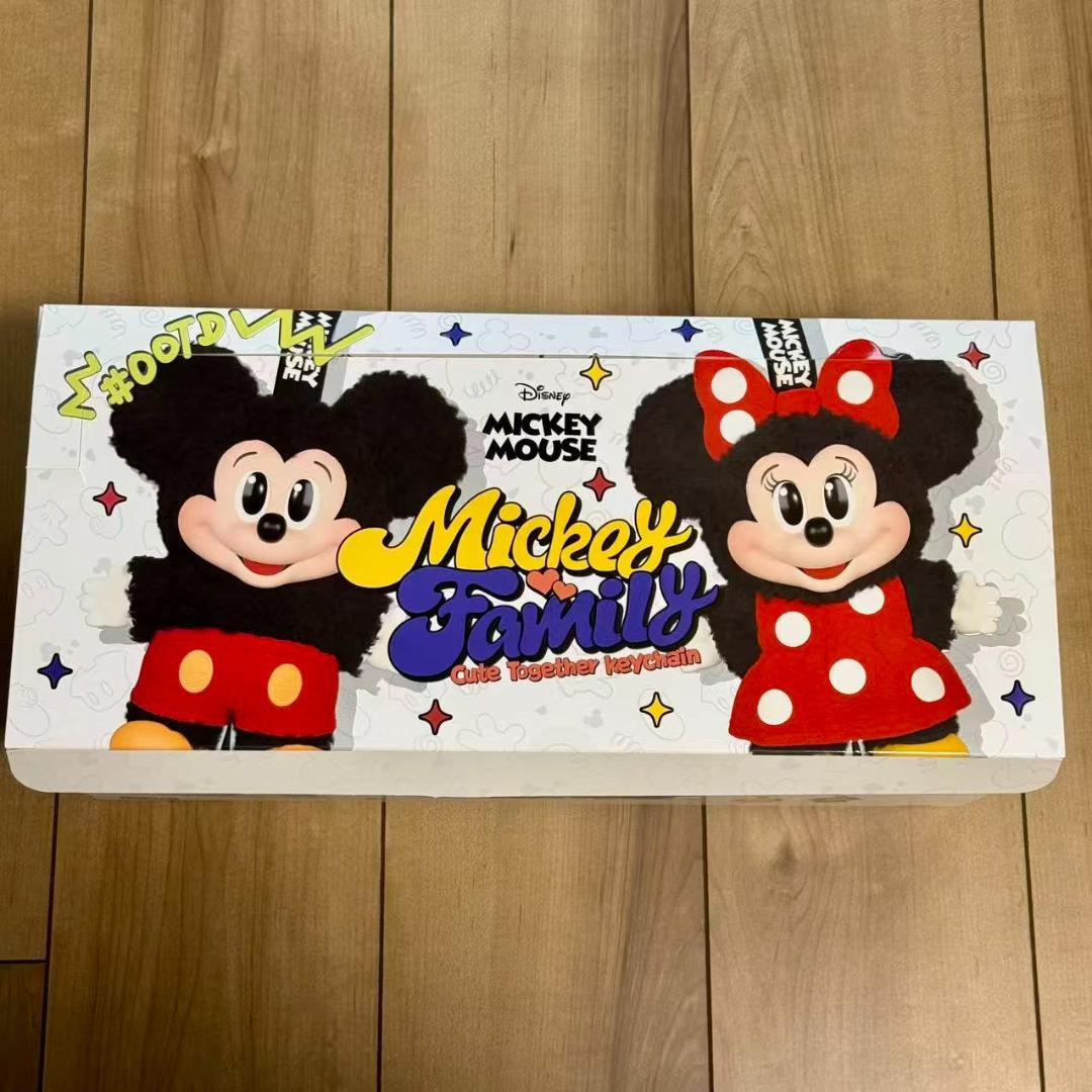 DISNEY 新品 ミッキーファミリー ぬいぐるみ コンプリート 8点セット