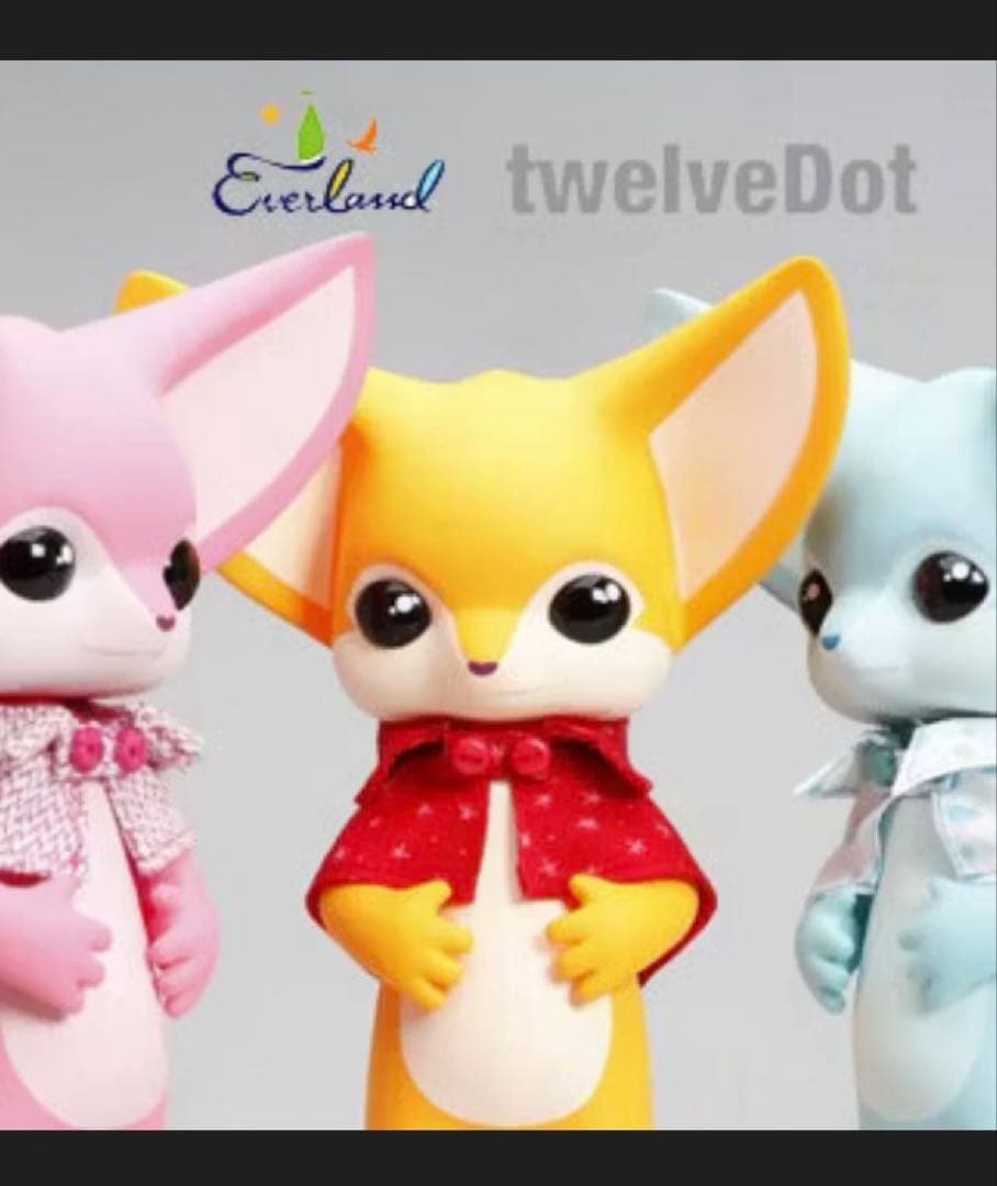 フェネック　ドナ　エバーランド　フィギュア　ソフビ