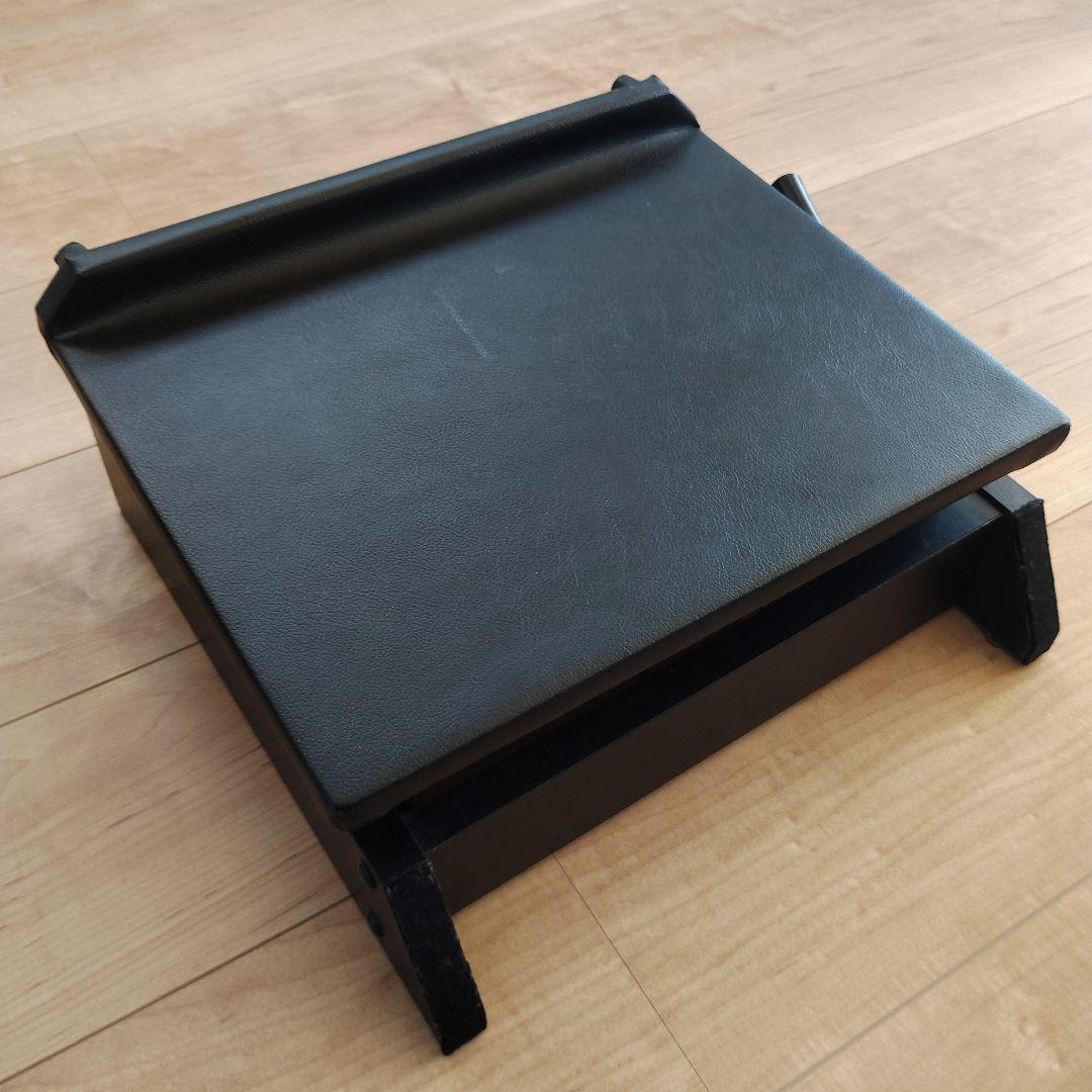 ピアノ補助台 高さ調整機能付き　黒